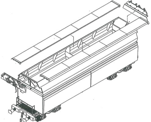 Wagon samowyładowczy FALLS